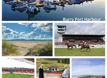 Burry port collage