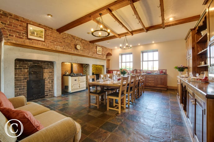 A stunning, traditional Welsh kitchen - the heart of the home A stunning, traditional Welsh kitchen - the heart of the home
