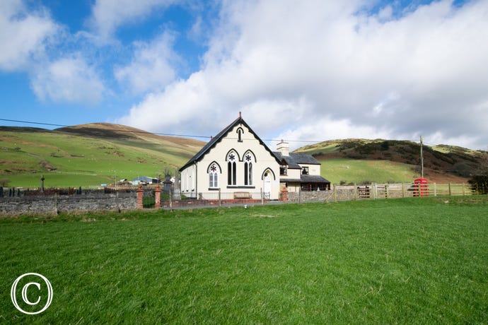 Capel Maethlon in the heart of Cwm Maethlon (Happy Valley) Capel Maethlon in the heart of Cwm Maethlon (Happy Valley)